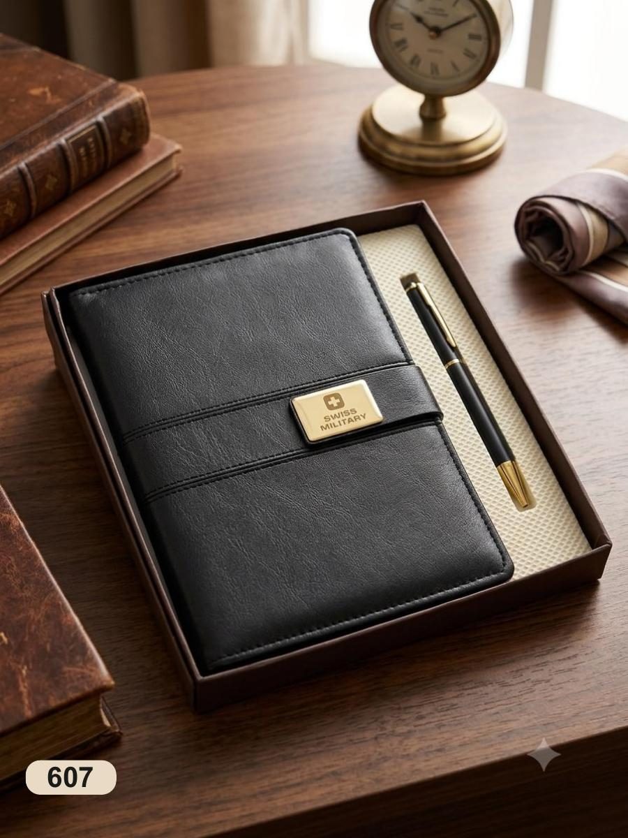 2 in 1 Set — Notebook & Pen No. 607