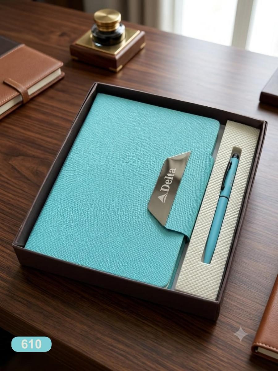 2 in 1 Set — Notebook & Pen No. 610